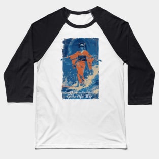 Geisha Surfing 7401 Baseball T-Shirt